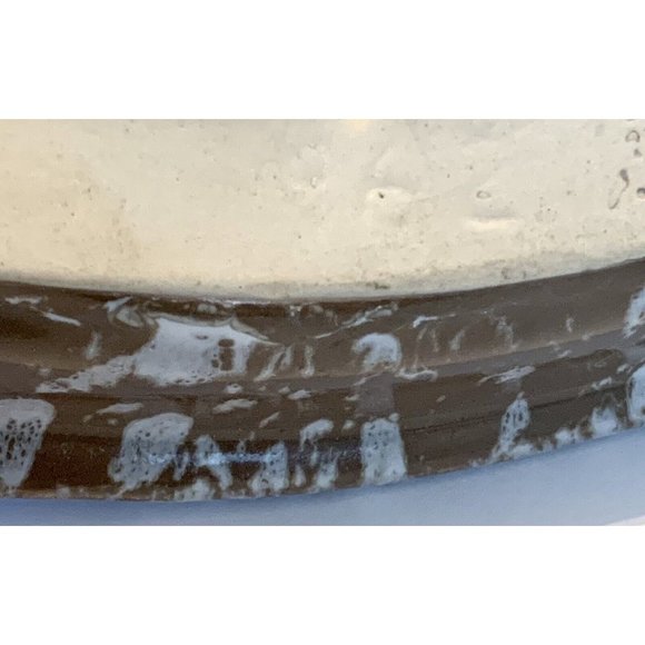 Mid century modern atomic Eames Era drip glaze ashtray MCM Decor spaceship retro - Picture 9 of 11